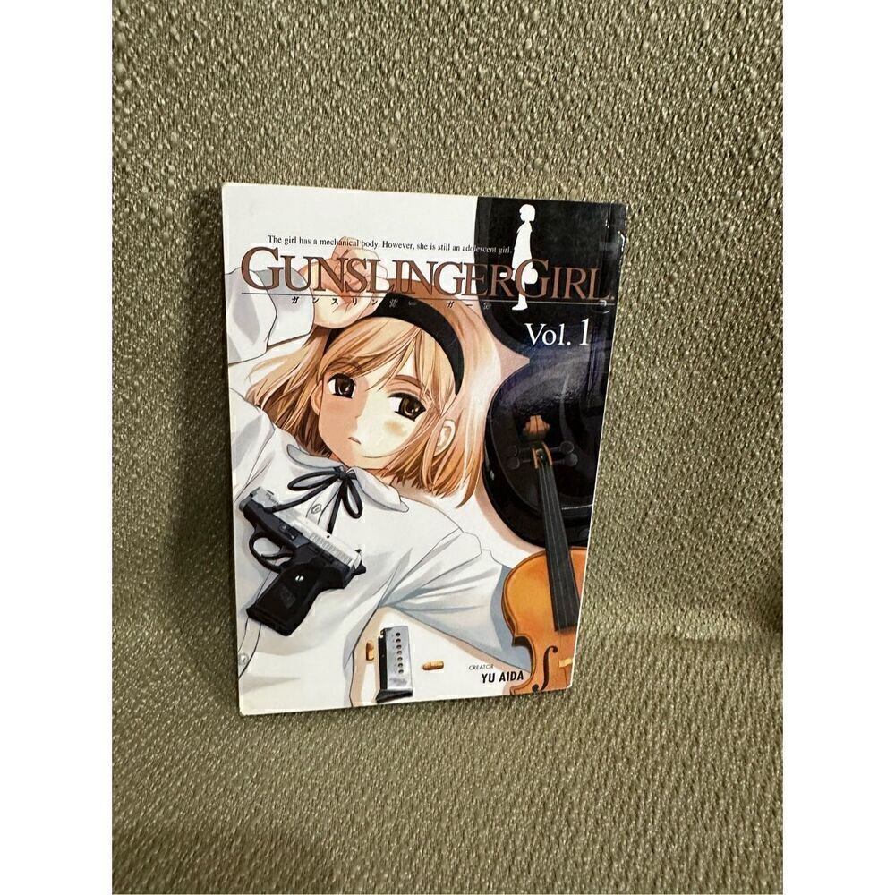 Gunslinger Girl by Yu Aida Volume 1 Manga Anime English Book